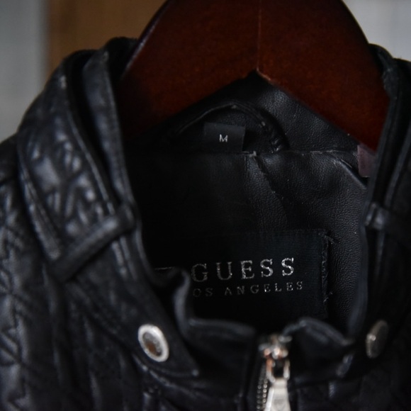Guess Faux Leather Jacket - Picture 4 of 6
